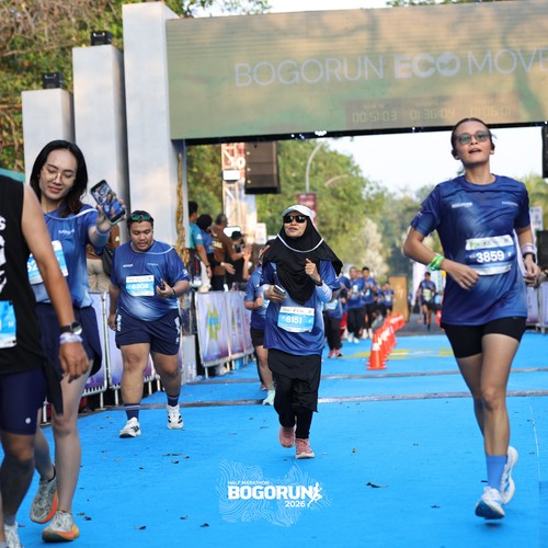 Race photo from BOGORUN 2026