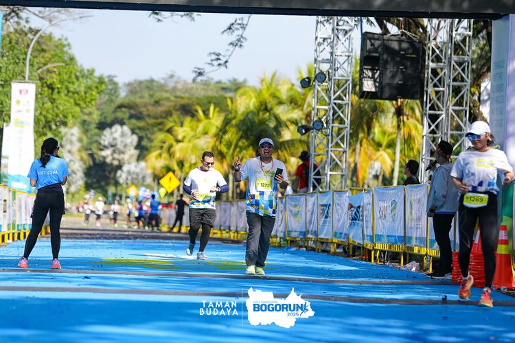 Race photo from Taman Budaya x BOGORUN 2025