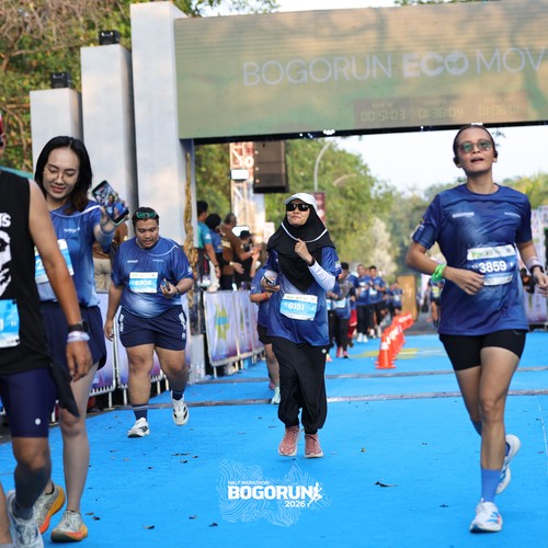 Race photo from BOGORUN 2026