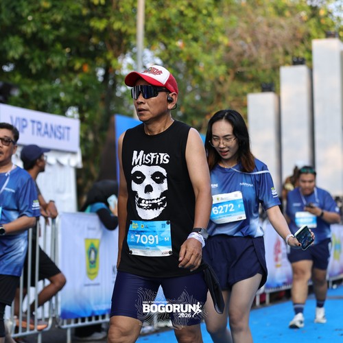 Race photo from BOGORUN 2026