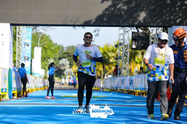 Race photo from Taman Budaya x BOGORUN 2025