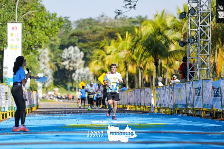 Race photo from Taman Budaya x BOGORUN 2025