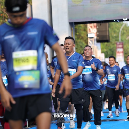 Race photo from BOGORUN 2026