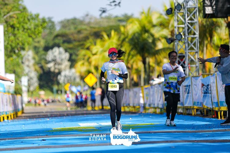 Race photo from Taman Budaya x BOGORUN 2025