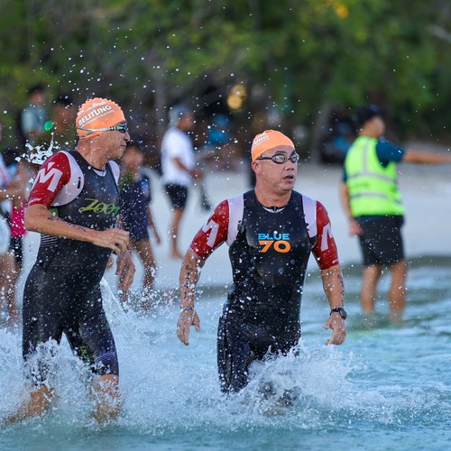 Race photo from Belitung Multisport Festival