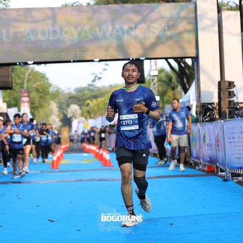 Race photo from BOGORUN 2026