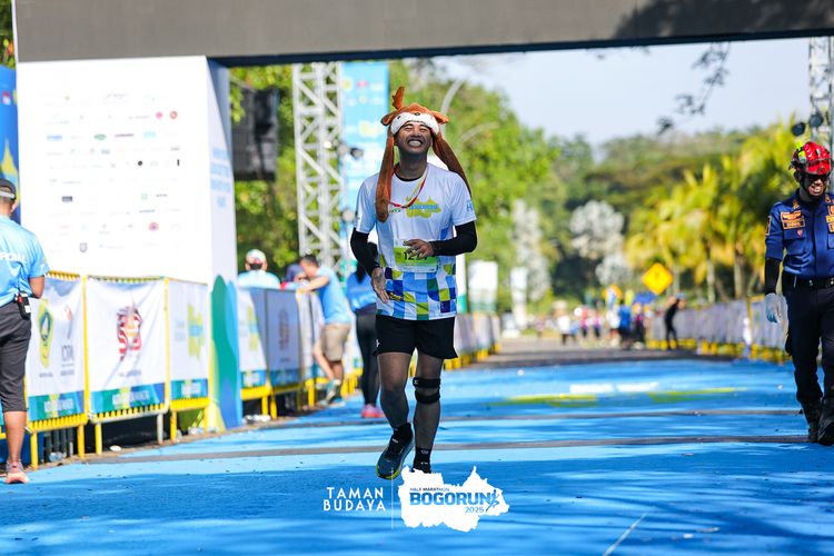 Race photo from Taman Budaya x BOGORUN 2025