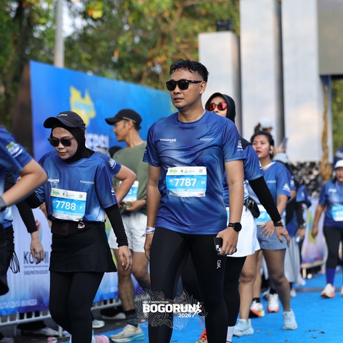 Race photo from BOGORUN 2026