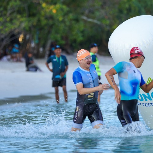 Race photo from Belitung Multisport Festival
