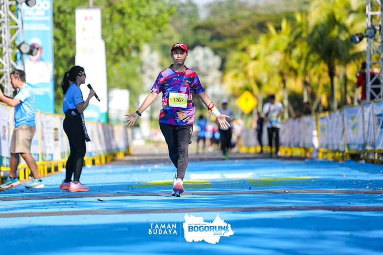Race photo from Taman Budaya x BOGORUN 2025