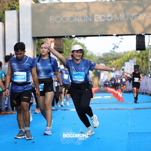 Race photo from BOGORUN 2026