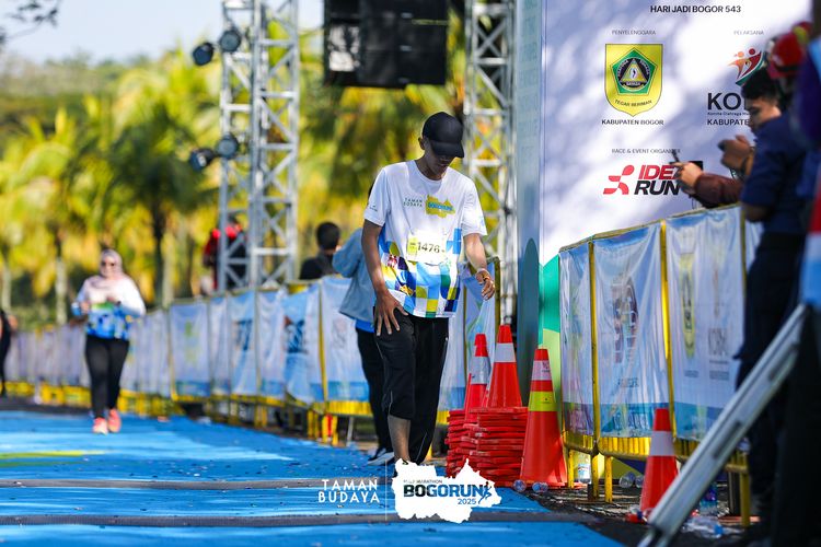 Race photo from Taman Budaya x BOGORUN 2025
