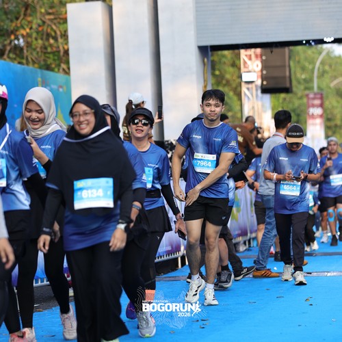 Race photo from BOGORUN 2026