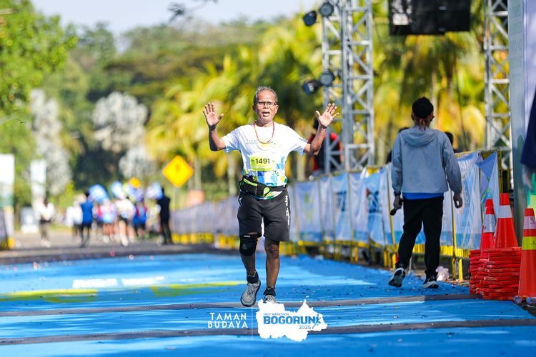 Race photo from Taman Budaya x BOGORUN 2025