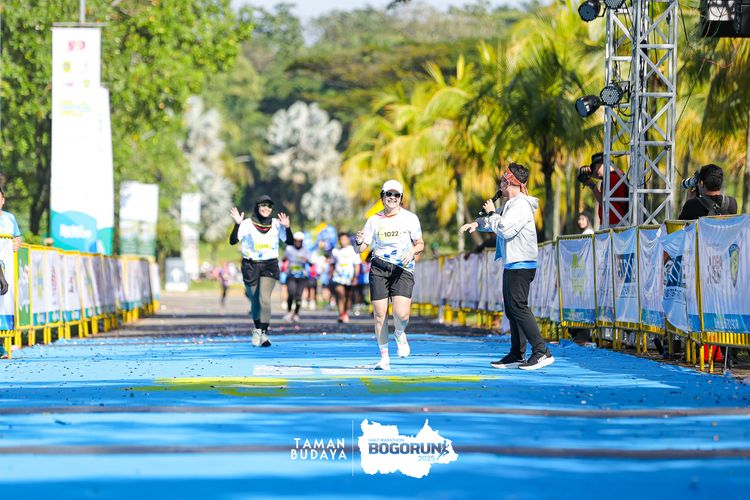 Race photo from Taman Budaya x BOGORUN 2025
