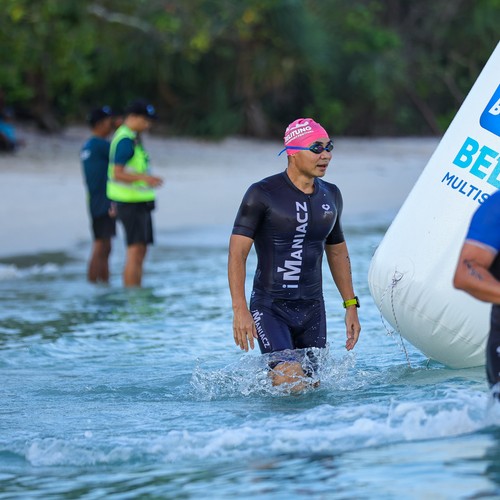 Race photo from Belitung Multisport Festival