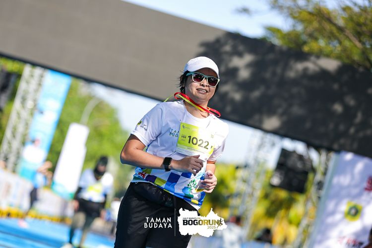 Race photo from Taman Budaya x BOGORUN 2025