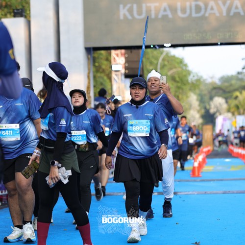 Race photo from BOGORUN 2026