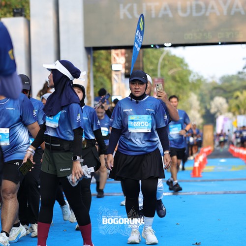 Race photo from BOGORUN 2026