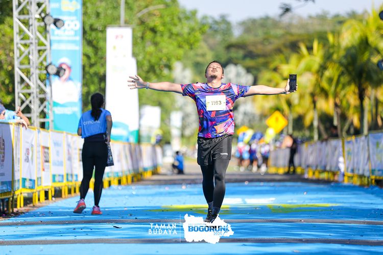 Race photo from Taman Budaya x BOGORUN 2025
