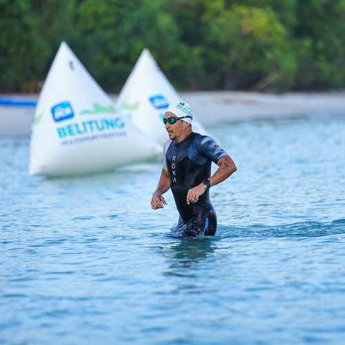 Race photo from Belitung Multisport Festival