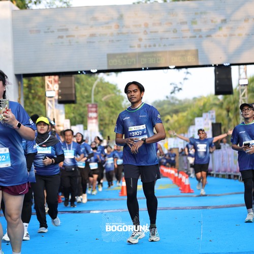 Race photo from BOGORUN 2026
