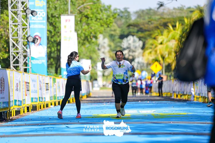 Race photo from Taman Budaya x BOGORUN 2025
