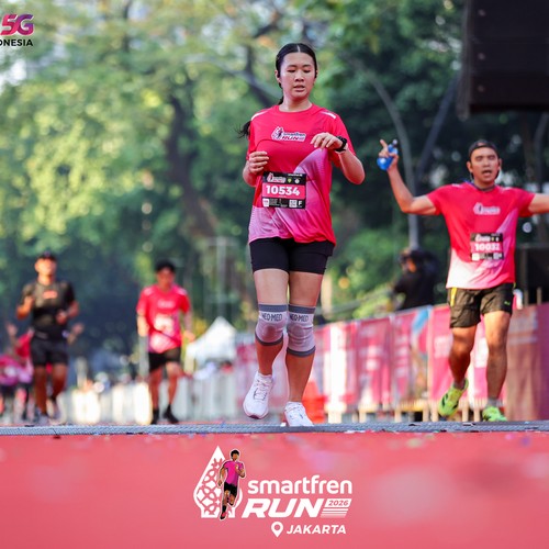 Race photo from SMARTFREN RUN 2026