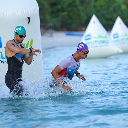 Race photo from Belitung Multisport Festival