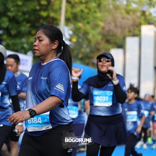 Race photo from BOGORUN 2026