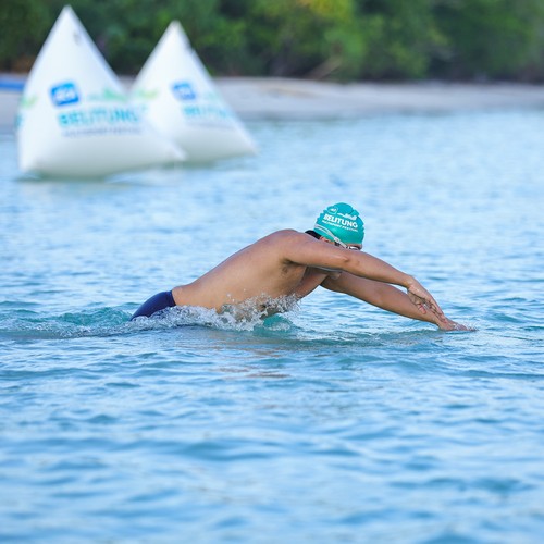 Race photo from Belitung Multisport Festival
