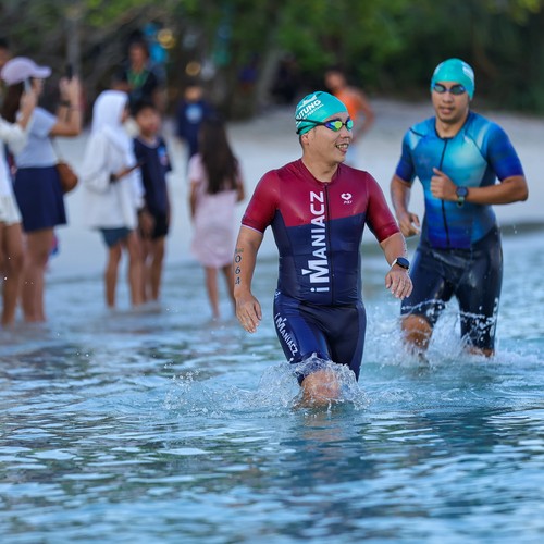 Race photo from Belitung Multisport Festival