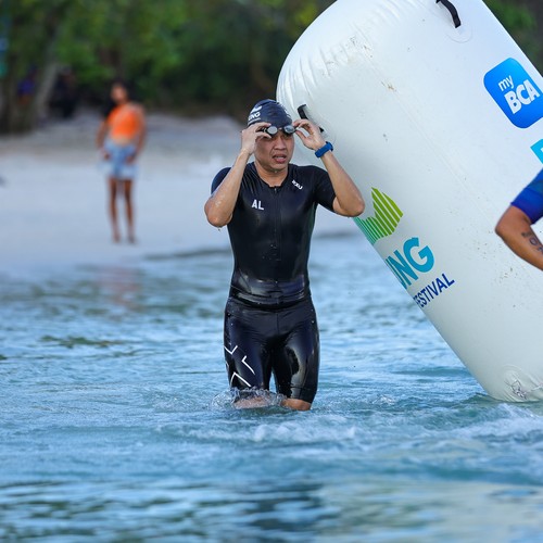 Race photo from Belitung Multisport Festival