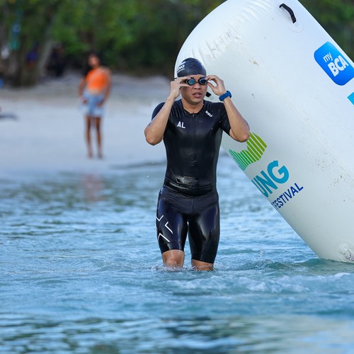 Race photo from Belitung Multisport Festival