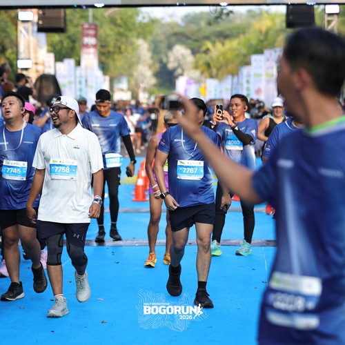 Race photo from BOGORUN 2026