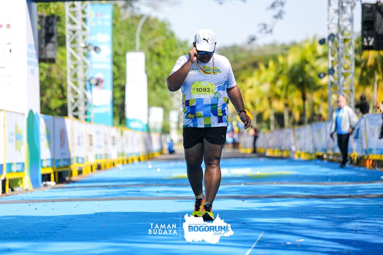 Race photo from Taman Budaya x BOGORUN 2025