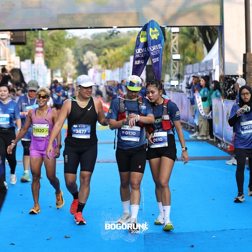 Race photo from BOGORUN 2026