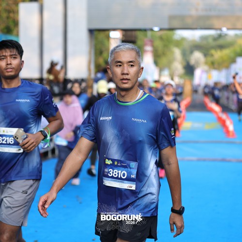 Race photo from BOGORUN 2026