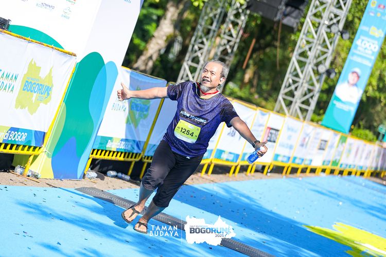 Race photo from Taman Budaya x BOGORUN 2025