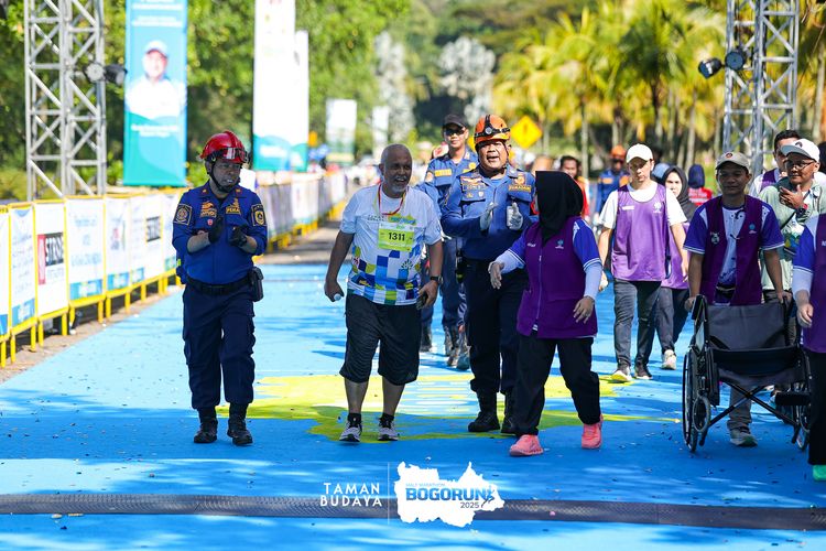 Race photo from Taman Budaya x BOGORUN 2025