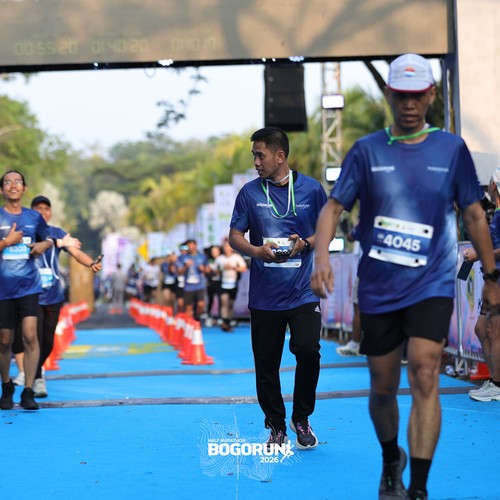 Race photo from BOGORUN 2026
