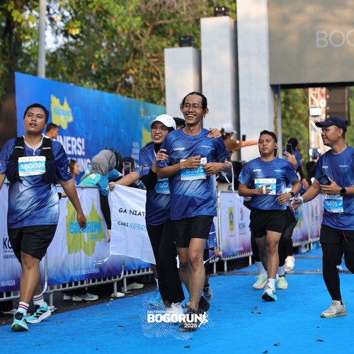 Race photo from BOGORUN 2026