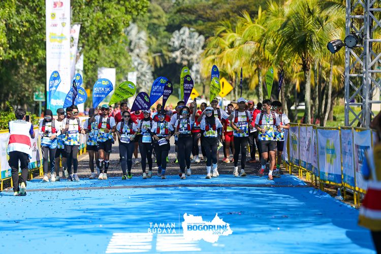 Race photo from Taman Budaya x BOGORUN 2025