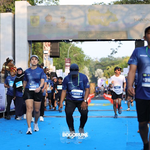 Race photo from BOGORUN 2026