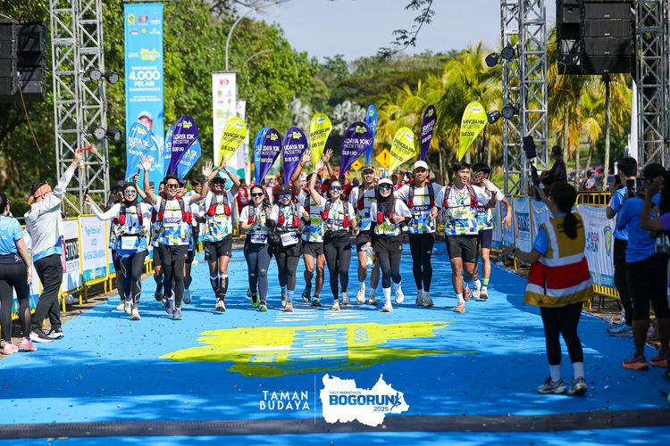 Race photo from Taman Budaya x BOGORUN 2025