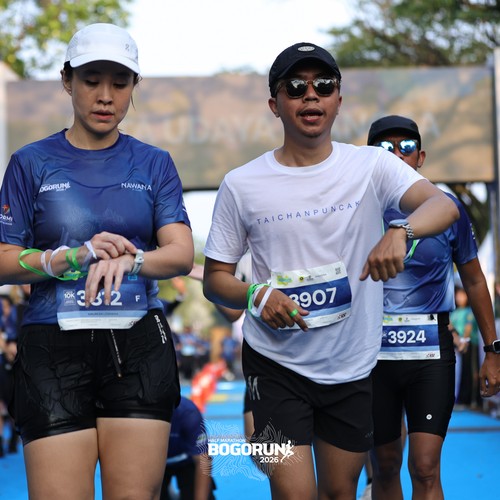 Race photo from BOGORUN 2026