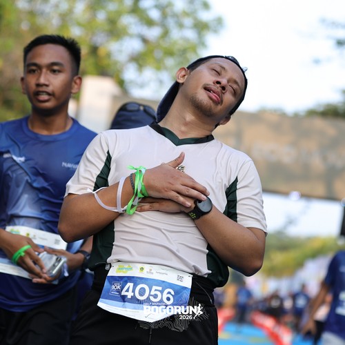 Race photo from BOGORUN 2026
