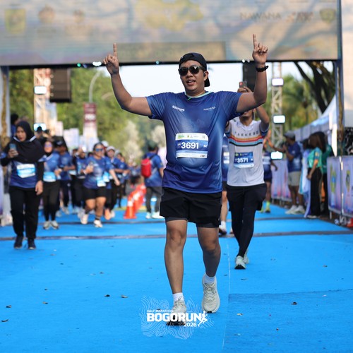 Race photo from BOGORUN 2026