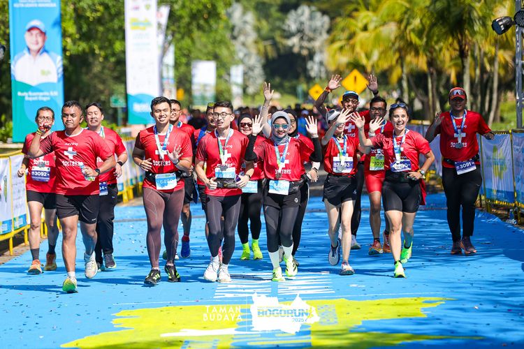Race photo from Taman Budaya x BOGORUN 2025