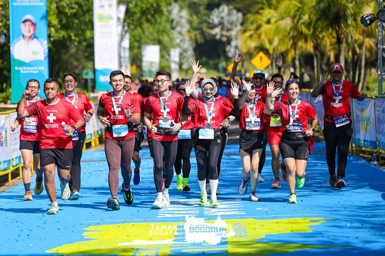 Race photo from Taman Budaya x BOGORUN 2025
